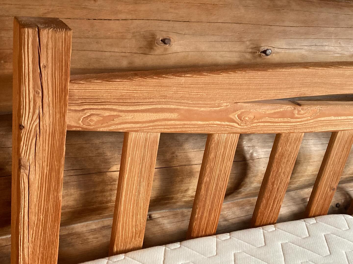 Detail řemeslného zpracování dřeva